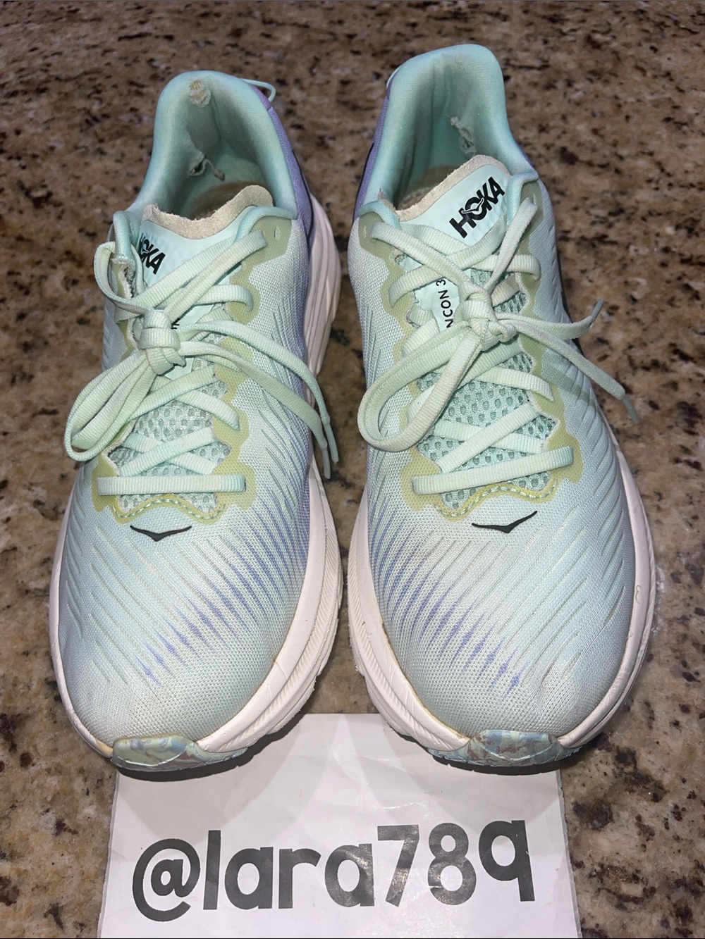 Hoka Rincon 3 Mint Green Running Shoes